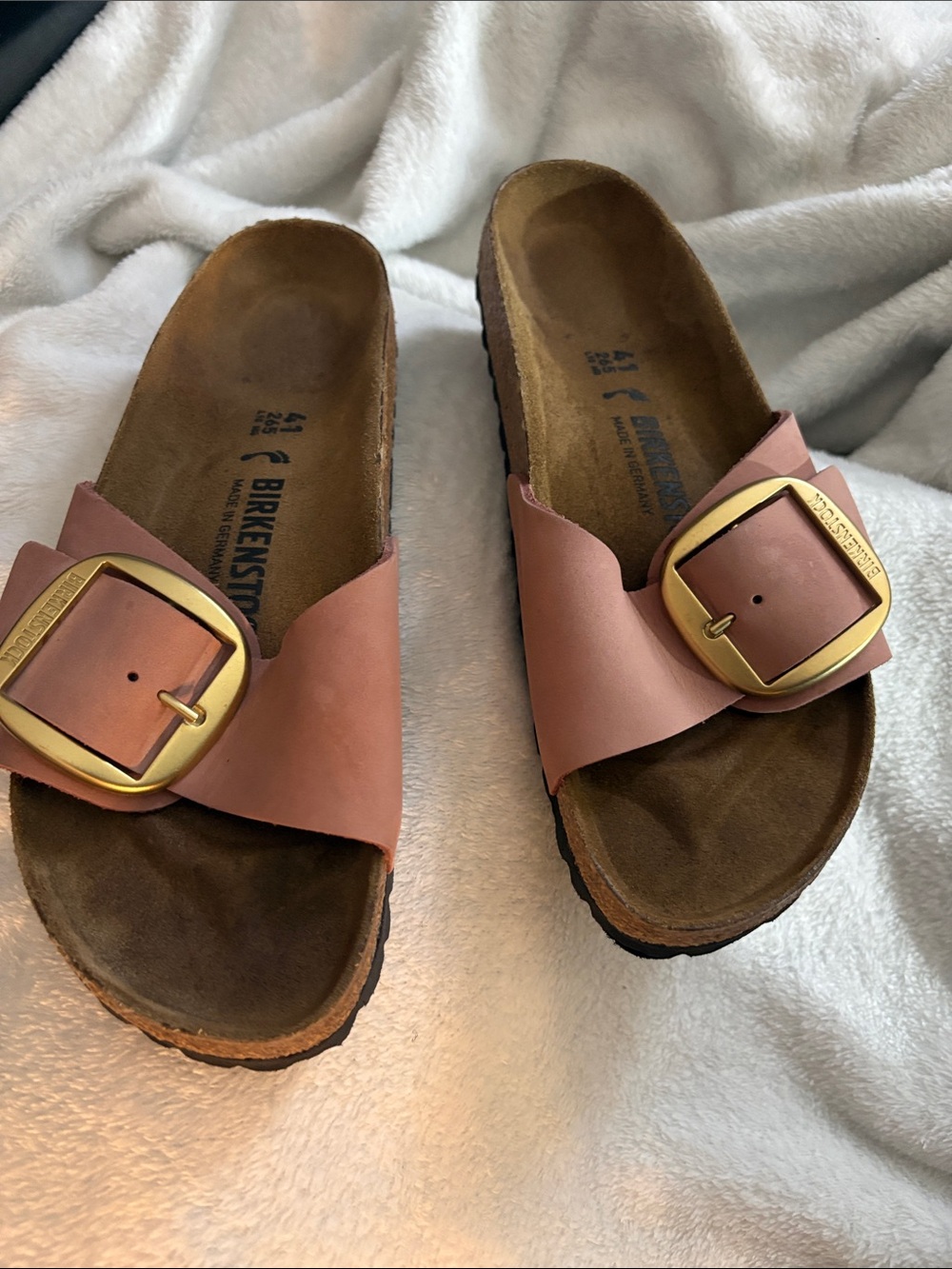 Birkenstock Women's  Size 41 Dusty Rose Sandals